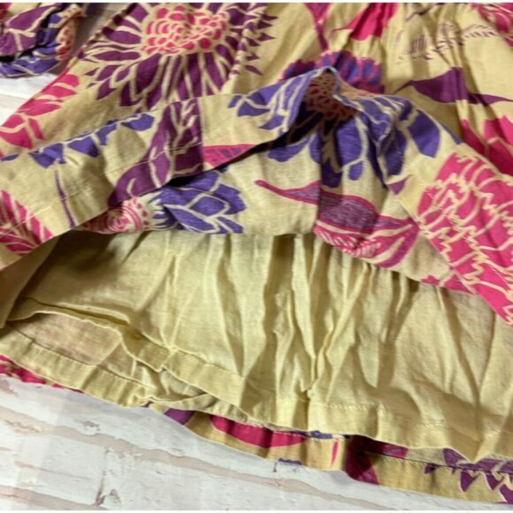 Masala Baby Floral Print Boho Cotton Tunic dress Purple Pink Indian 18-24 mths - Picture 5 of 6